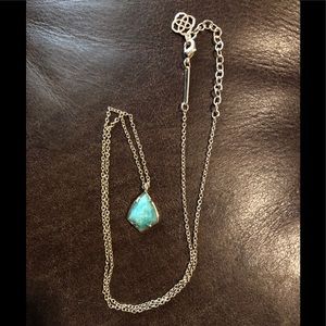 Kendra Scott necklace turquoise